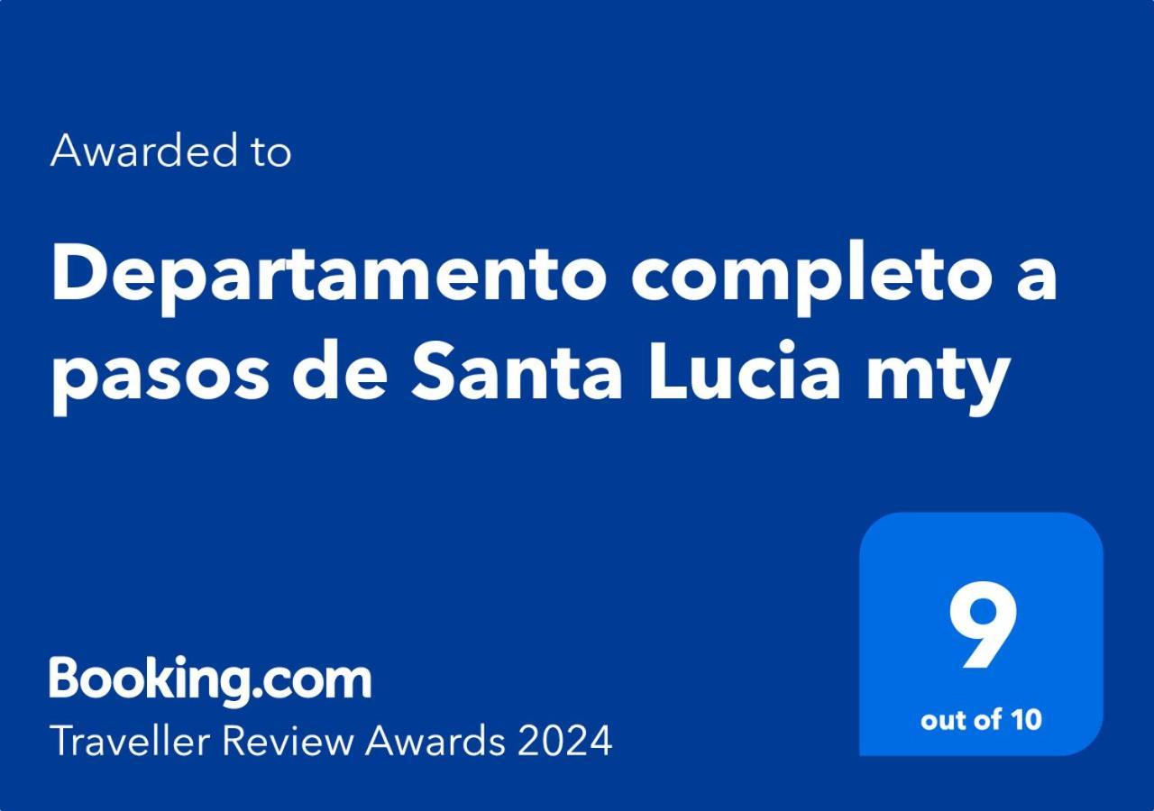 Apartament Departamento Completo A Pasos De Santa Lucia Mty Monterrey Zewnętrze zdjęcie
